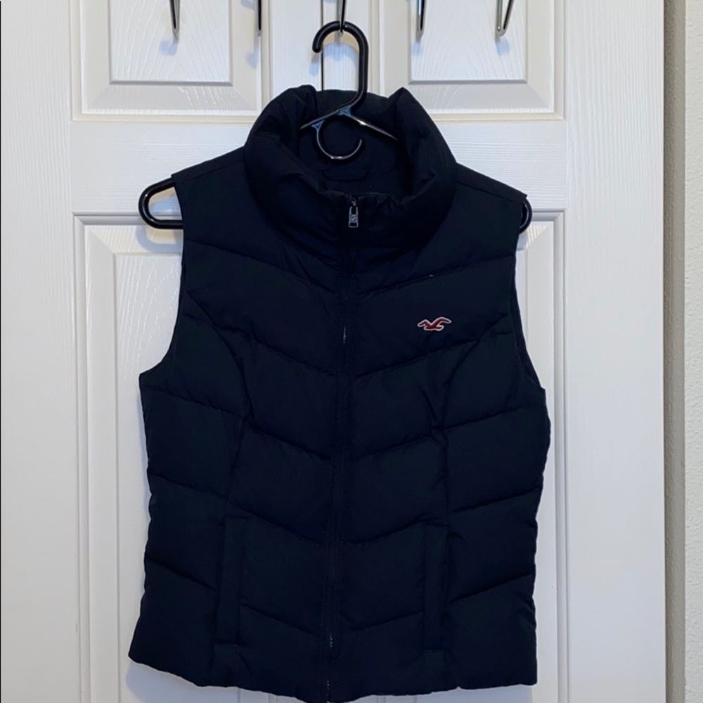 Navy Puffer Vest